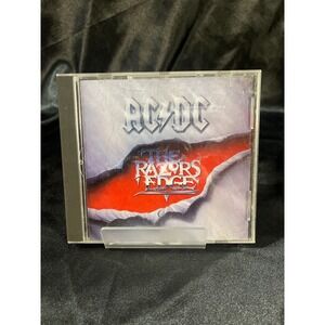 AC/DC The Razors Edge CD 1990 ATCO Records 91413-2 Thunderstruck Hard Rock